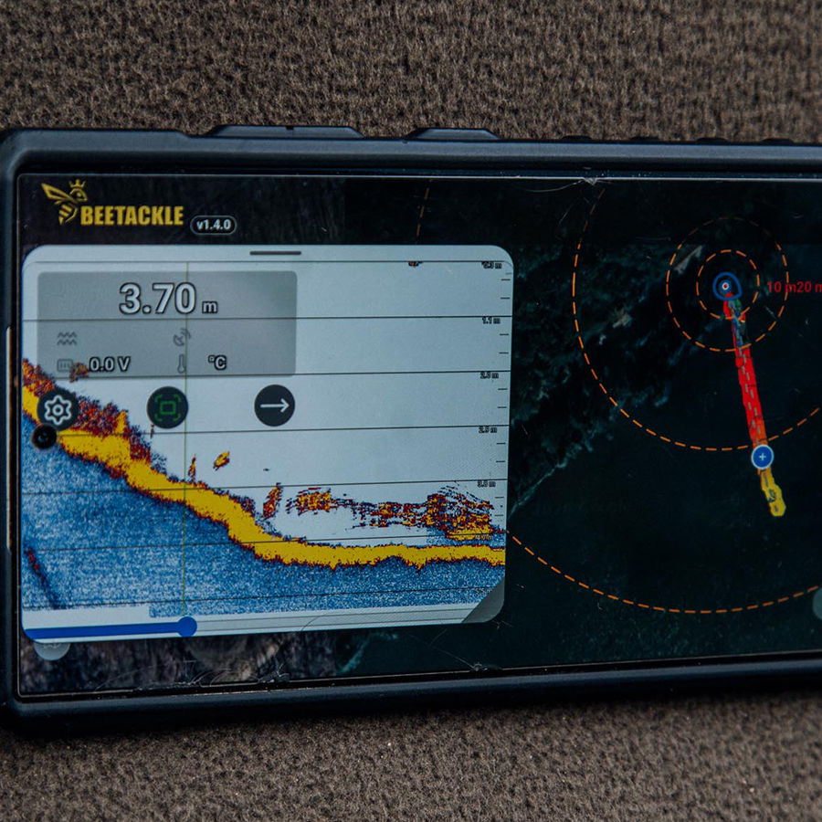 Nahazovací sonar BT12 s GPS -11